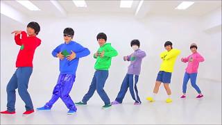 Osomatsu-san OP1 and ED1 Dance Mirrored