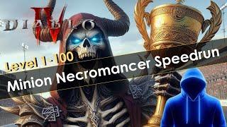 Diablo 4 Season 4 Necromancer Speedrun to 100