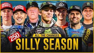 New Bikes Contracts Team Changes and More  Silly Season 250 Class