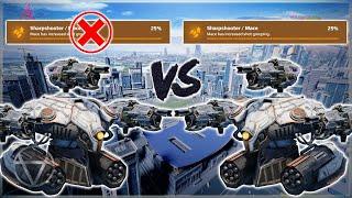 WR  Mace Sharpshooter Skill Worth It? – Mk3 Comparison  War Robots