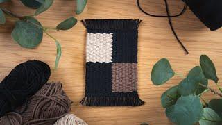 EASY Woven Colour Block Mug Rug