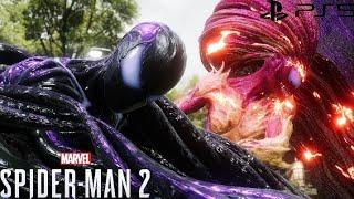 Spider-Man 2 - Peter Symbiote vs MJ Scream Boss Fight Ultimate Difficulty Very Hard  PS5