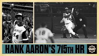 Hank Aarons historic 715th home run Watch and listen with the legendary Vin Scully on the call