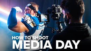 How to Shoot a Sports Media Day on a budget