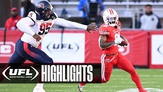 Houston Roughnecks vs. D.C. Defenders Extended Highlights  UFL