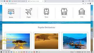 PHP Online Tours and Travels Project Tour and Travel Website php  Hotel Booking php Script