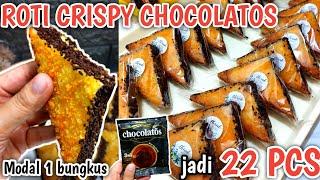 BERAWAL BUAT HANTARAN MALAH BANJIR ORDERAN RESEP ROTI CRISPY CHOCOLATOS PAKE 1 BUNGKUS CHOCOLATOS