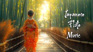 Zen Melodies in the Spring Afternoon - Japanese Flute Music For Meditation Soothing Healing