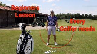 The beginners lesson that every golfer needs