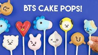 How to Make BTS  BT21 Cake Pops