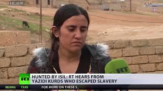 Diburu oleh ISIS. Wanita Yazidi dijual sebagai budak seks Kanak2 terpaksa menjadi tentera