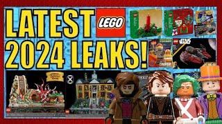 INSANE NEW LEGO LEAKS Willy Wonka Christmas Marvel Star Wars Harry Potter Ideas + MORE