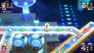 Mario Party Superstars #1008 Space Land Daisy vs Birdo vs Wario vs Waluigi