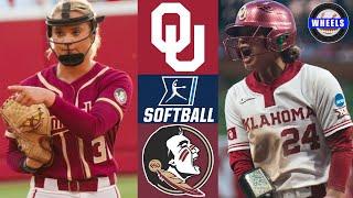 #2 Oklahoma vs #15 Florida State  Super Regionals Game 2  2024 College Softball Highlights