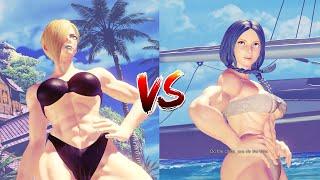 Street Fighter V Falke Fit Swimsuit VS Lucia Fit Swimsuit SF5 Mod #1