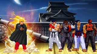 KOF Mugen Ken Vs Super Ryu Team