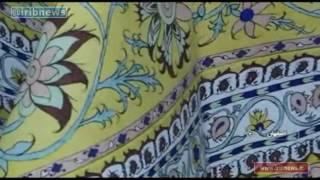 Iran Persian Handmade painting on textile Isfahan province پارچه قلمكار اصفهان ايران