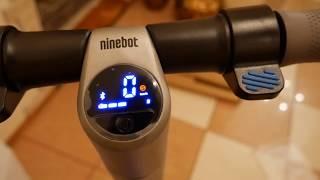 Электросамокат Segway Ninebot KickScooter ES2 распаковка и сборка