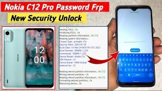 Nokia C12 Pro Password And Frp Unlock 2024  Nokia C12Pro Frp Bypass New Security
