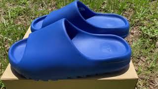 Yeezy x Adidas Azure Slide Unboxing & Legit Check
