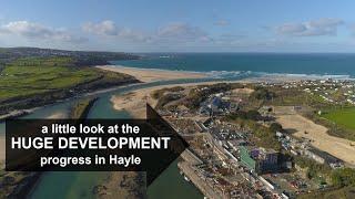Hayle North Quay Development in Cornwall - 10th Feb 2022