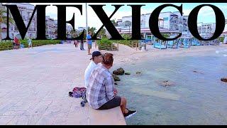 PLAYA DEL CARMEN NOW Constituyentes Avenida  PDC Beach & Pier  MEXICO 