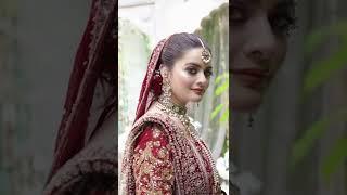 bridal dress design minal Khan look stunning