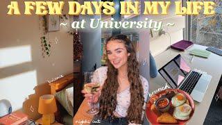 A few days in my life at University of Southampton  studying gym new job nights out