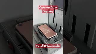 IPhone Laser Engraving. Watch Till End #apple # iphone #iloveyou #fyp #engraving #laser #cnc