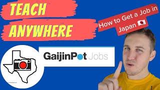 How to Get a Japan Teaching Job With Gaijinpot walk through