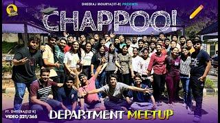 Department Meetup + Chappoo  Freshers Meetup  IIT Roorkee   VLOG 321365