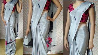 How to wear a saree perfectly  Amazing saree draping tricks  daily wear saree draping tutorial