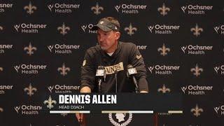 Dennis Allen Recaps Win vs. Carolina  Saints-Panthers Postgame  2024 NFL Week 1