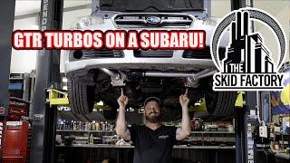 Low mounted Twin Turbo Subaru Liberty - THE SKID FACTORY Build Review