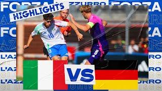 Highlights Italia-Germania 0-3  Under 20  Amichevole