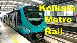 Kolkata Metro Rail Video  East  West Metro