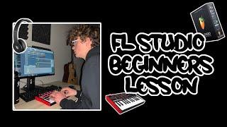 FL Studio Easy BEGINNER Tutorial Make Your First Beat