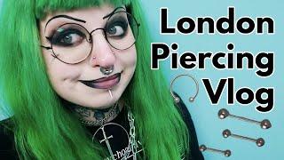 3 Girls 5 Piercings London Adventure Vlog  Emily Boo & Frenz