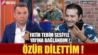 FATİH TERİM SESİYLE CANLI YAYINI BASTIM 