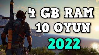 4 GB RAM İLE OYNANABİLECEK 10 EFSANE OYUN 2022