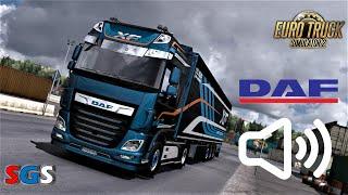 ETS2 1.39 DAF XF Euro6 Paccar MX13 Sound Mod