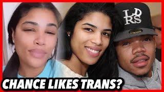 Chance The Rappers Wife BREAKS SILENCE after Chance was seen liking TRANS Content on Twitter