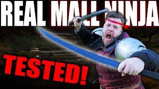 Just how bad are CHEAP Mall ninja swords? LETS FIND OUT