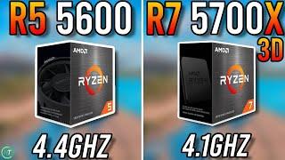 Ryzen 5 5600 vs Ryzen 7 5700X3D - Big Difference?