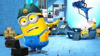 Worker Minion in Run with Freeze ray 2minutes Avoid Despicable Actions mission