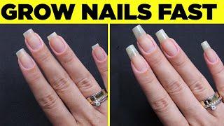 Natural Nails Long  How To Grow Your Nails Super Long Overnight  How To Grow Nails Fast