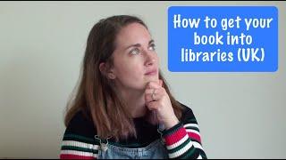 How to get your books into libraries