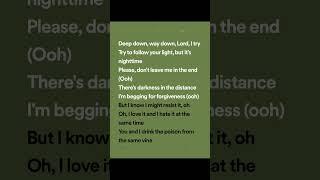 David Kushner - Daylight lyrics spotify version