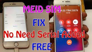 May 2021 MEID-GSM SIM FIXiCloud Unlock iPhone 6S To X Without Added SerialLifetime Working