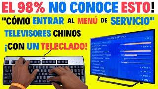 Secretos Revelados Cómo Acceder al Modo de Servicio en Televisores LCD Chinos ¡Fácil y Rápido